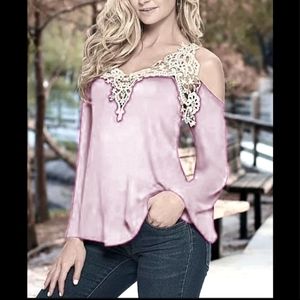 Cold shoulder top
